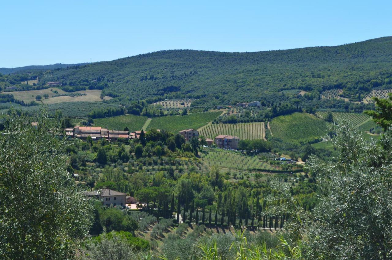 Готель Damario Panorama Panzano in Chianti Екстер'єр фото